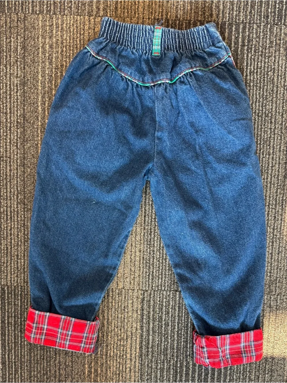 Vintage Oshkosh girls denim pull on jeans size 5